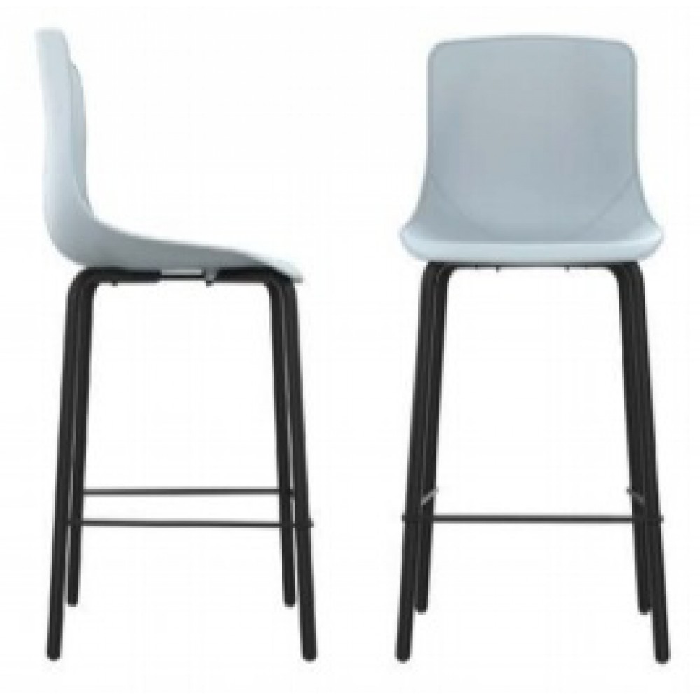 כיסא בר מפלסטיק עם רגל מתכת איכותי נוח יציב ויפה 7005