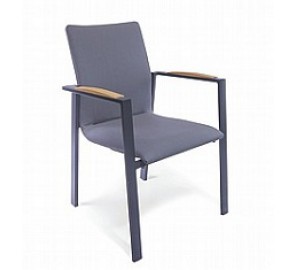 כסא אלומיניום מרופד לגינה דגם 7102 כסא אלומיניום מרופד לגינה דגם 7102