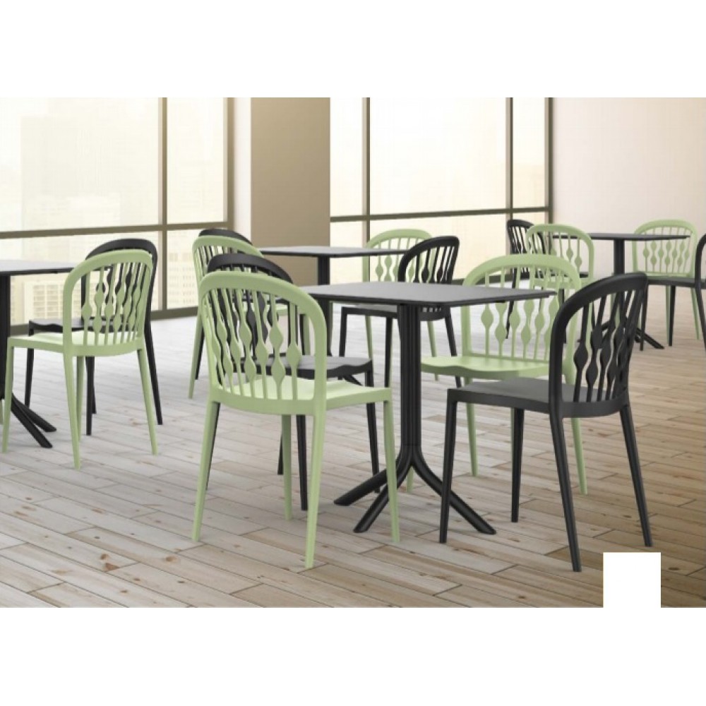 כיסא לפינת אוכל מפלסטיק איכותי נוח ויציב 7115