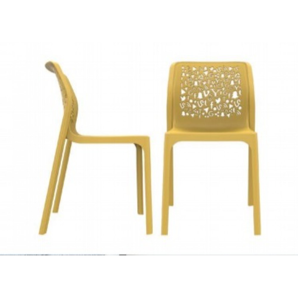 כיסא לפינת אוכל מפלסטיק איכותי נוח ויציב 7106