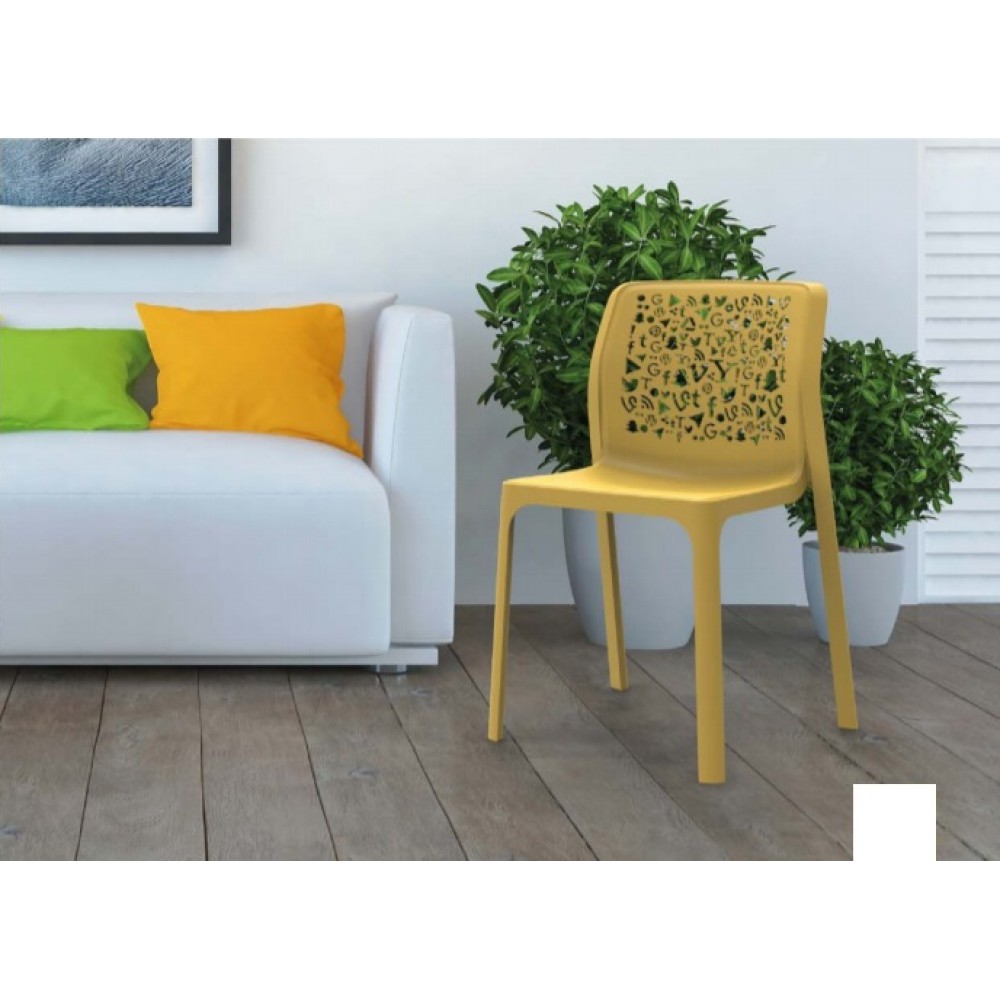 כיסא לפינת אוכל מפלסטיק איכותי נוח ויציב 7106