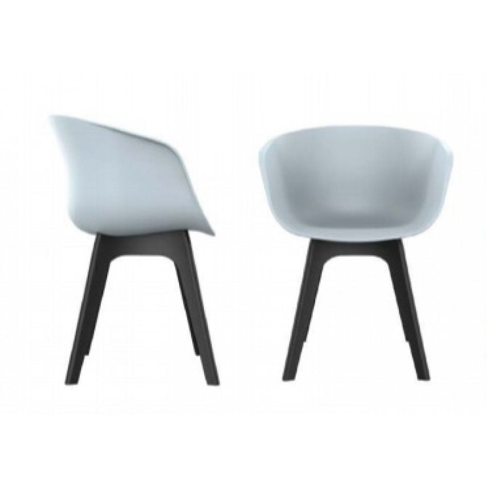 כיסא לפינת אוכל מפלסטיק עם רגלי פלסטיק איכותי ונוח במיוחד 7120