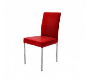 כסא לפינת אוכל מרופד רגל מתכת דגם 7130