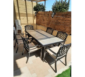 מערכת פינת אוכל לגינה 6661 מערכת פינת אוכל לגינה 6661