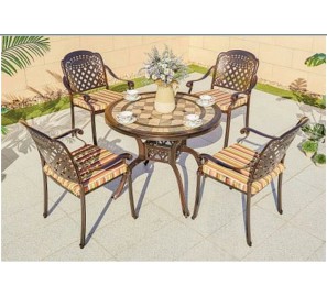 פינת אוכל לגינה יפה ואלגנטית 6651