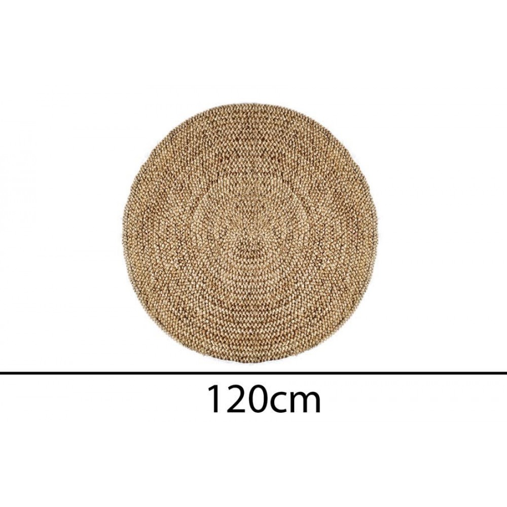 שטיח חבל עגול קוטר 120(עגול) 192189 שטיח חבל עגול קוטר 120(עגול) 192189