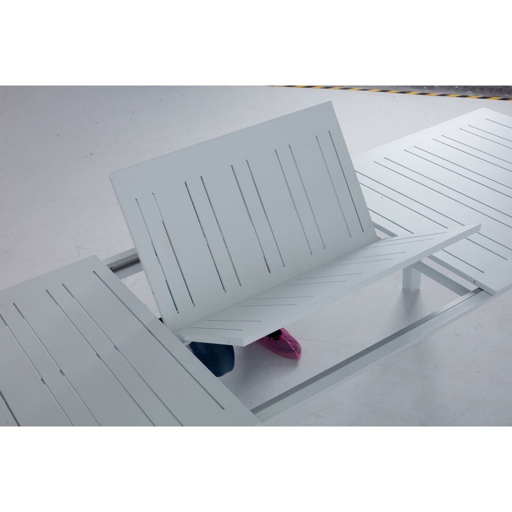 שולחן אלומיניום נפתח לגינה דגם 7746 שולחן אלומיניום נפתח לגינה דגם 7746