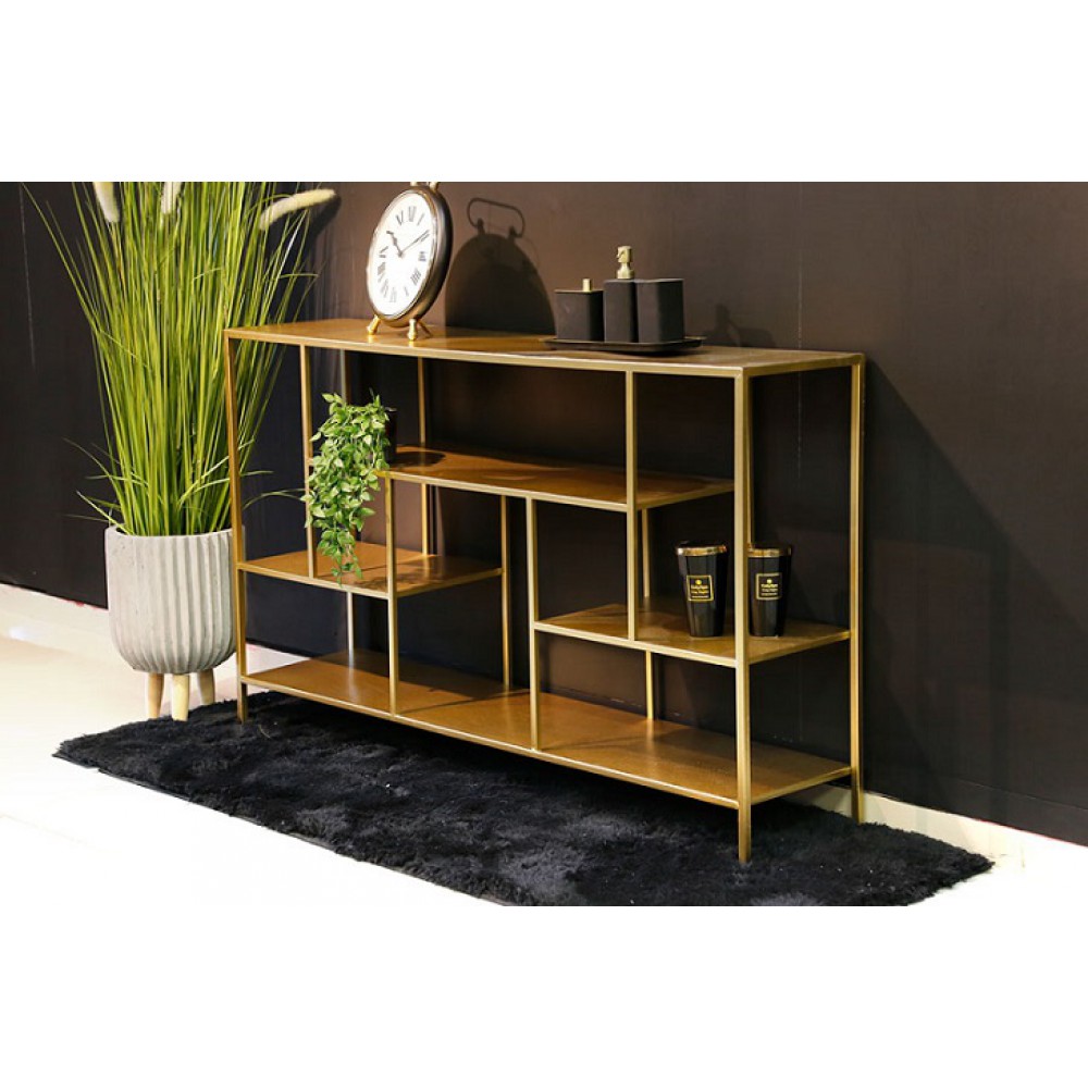 קונסולה מעמד מתכת שחור מט888 קונסולה מעמד מתכת שחור מט888