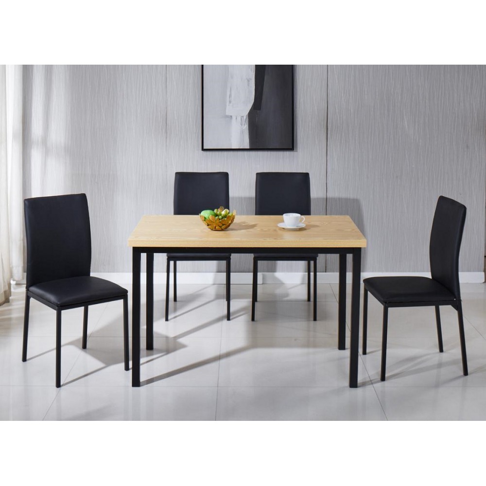 שולחן + 4 כיסאות דגם 7756 שולחן + 4 כיסאות דגם 7756