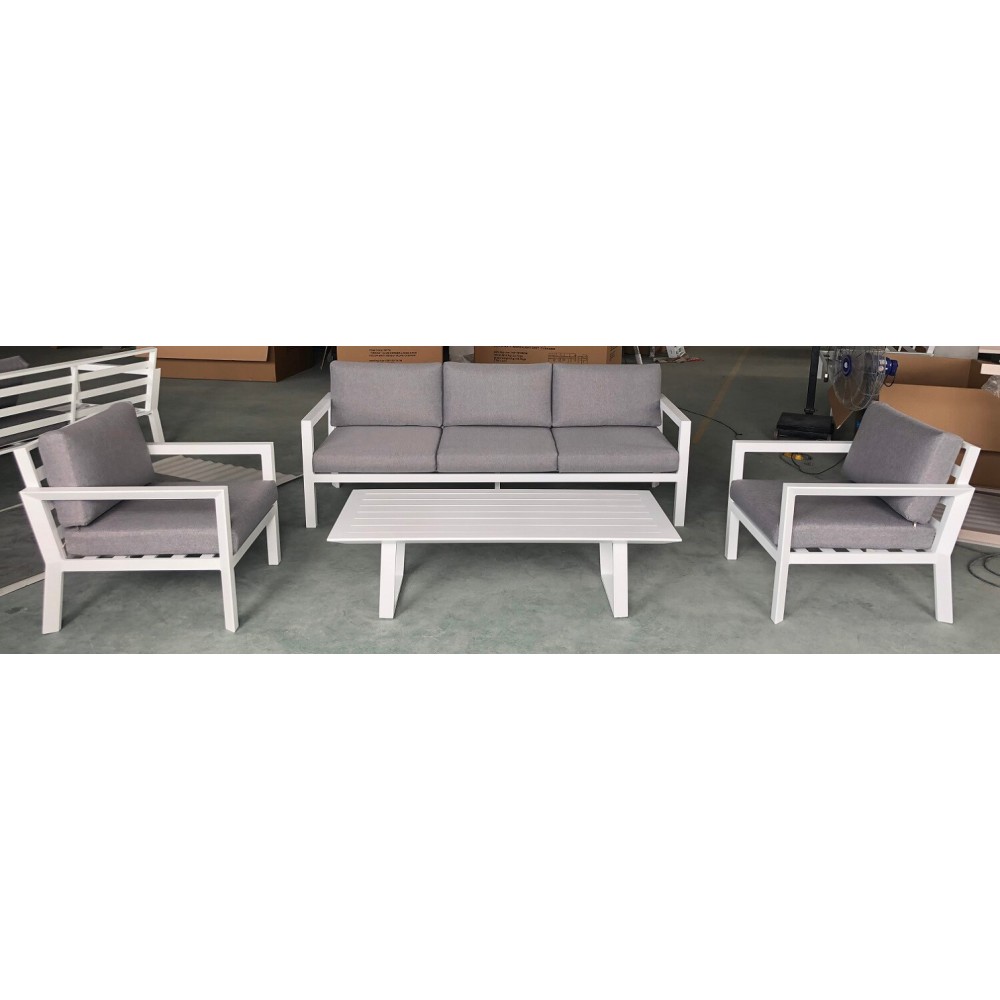 מערכת ישיבה מאלומיניום במגוון צבעים דגם 6646