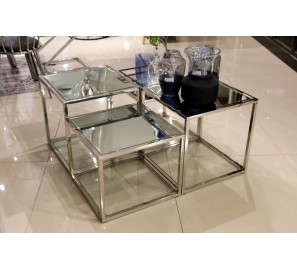 שולחן נירוסטה 4 קוביות דגם 6647