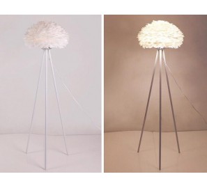 מנורה דקורטיבית עומדת דגם נוצות דגם 88499