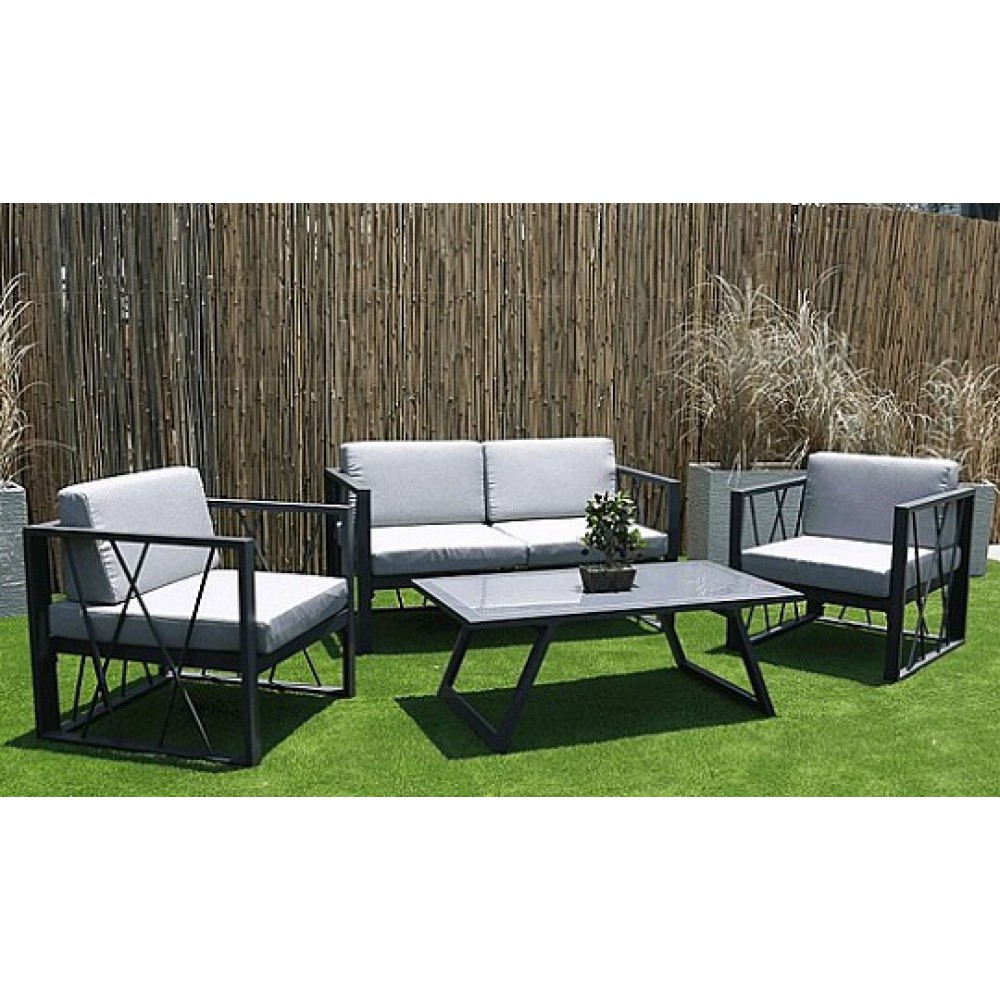 סט סלוני אלומיניום דו מושבי דגם 8764