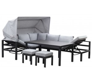 סט סלוני פינתי לגינה דגם 7756 סט סלוני פינתי לגינה דגם 7756