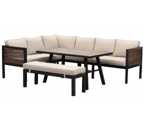 מערכת ישיבה פינתית לגינה דגם 5599