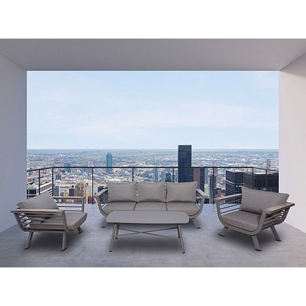 מערכת ישיבה סלונית מאלומיניום דגם 66477 מערכת ישיבה סלונית מאלומיניום דגם 66477