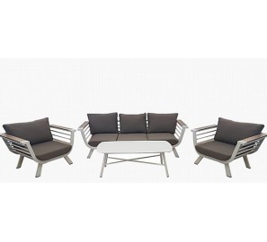 ריהוט גינה סלוני תלת מושבי לגינה דגם 77566