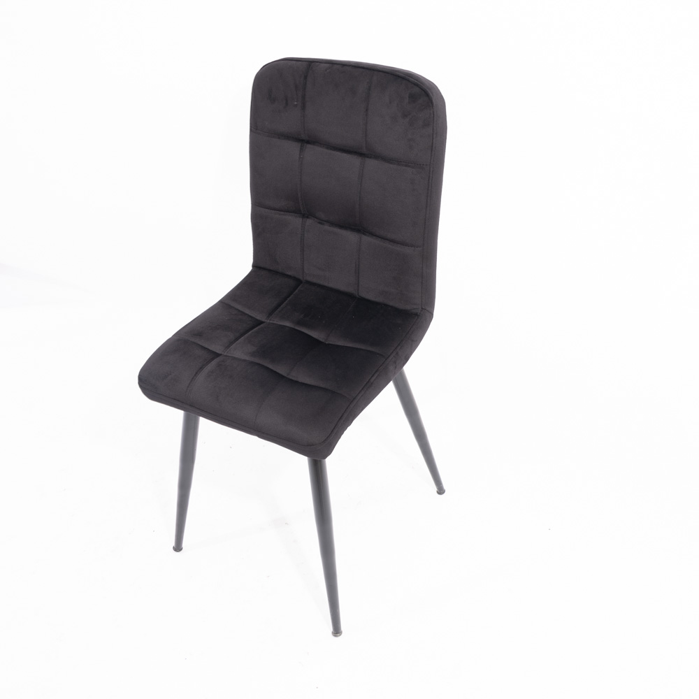 כיסא יורי מרופד רגל ברזל