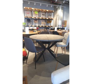  שולחן עגול נפתח דגם נקין 