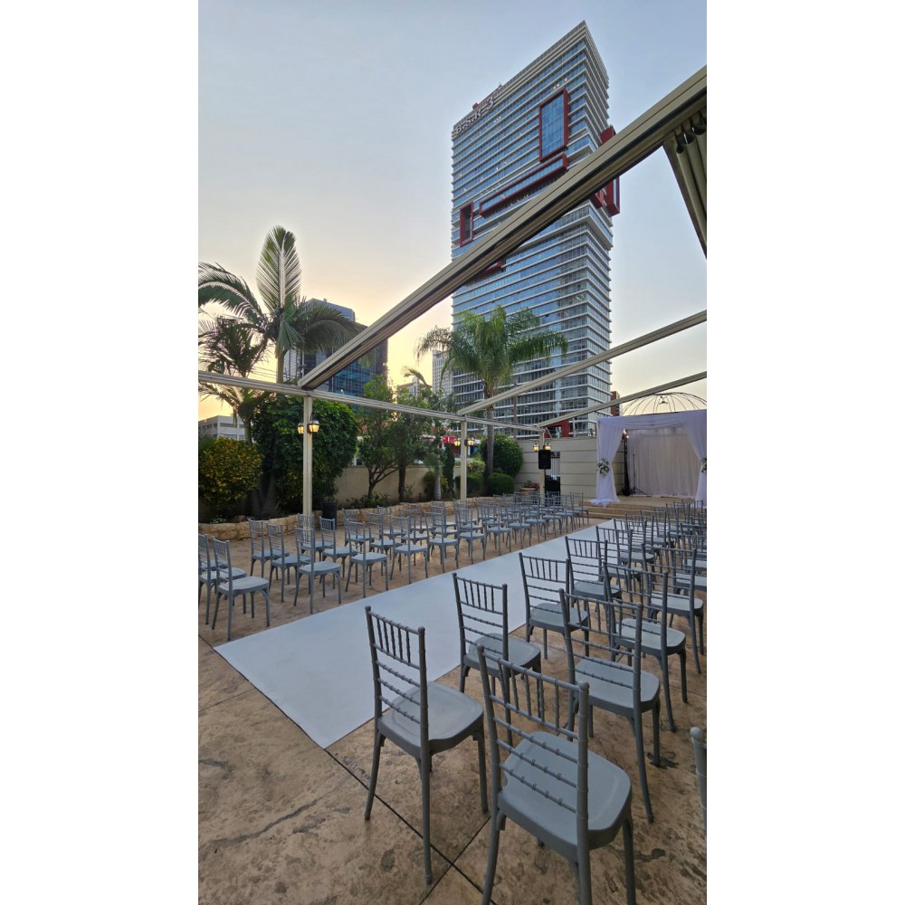 כיסא פלסטיק בעיצוב אלגנטי 847759