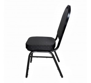 כיסא אולם שחור 