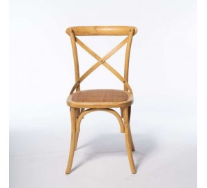 כסא עץ גב איקס דגם מניפיק