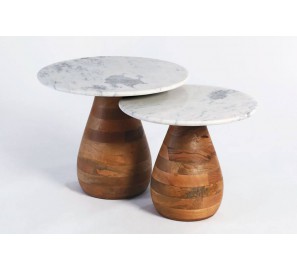 זוג שולחנות דגם טווינס