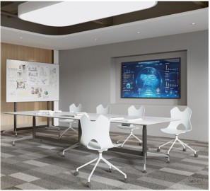 שולחן ישיבות חשמלי מתכוונן