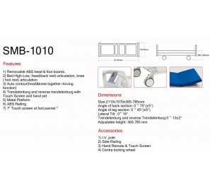 מיטה לבית חולים דגם 1010