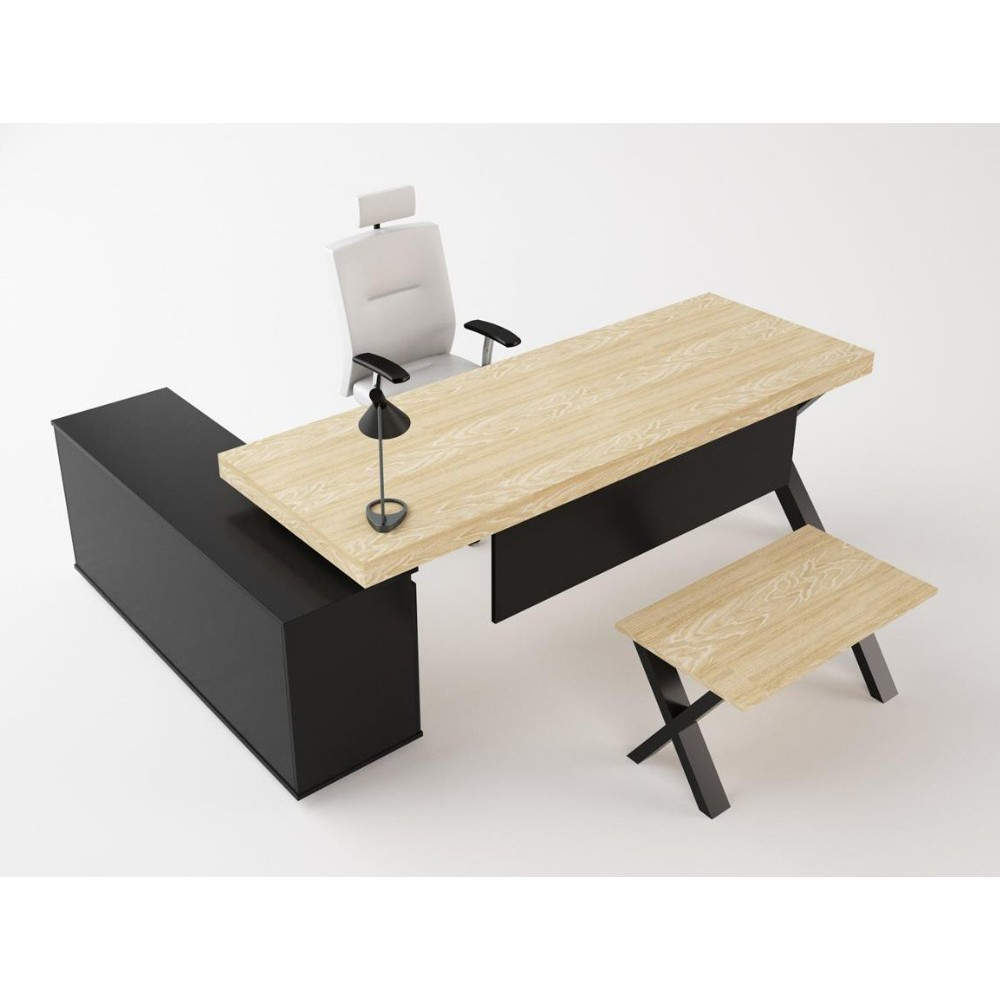 שולחן משרדי דגם X עבה