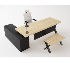 שולחן משרדי דגם X עבה שולחן משרדי דגם X עבה