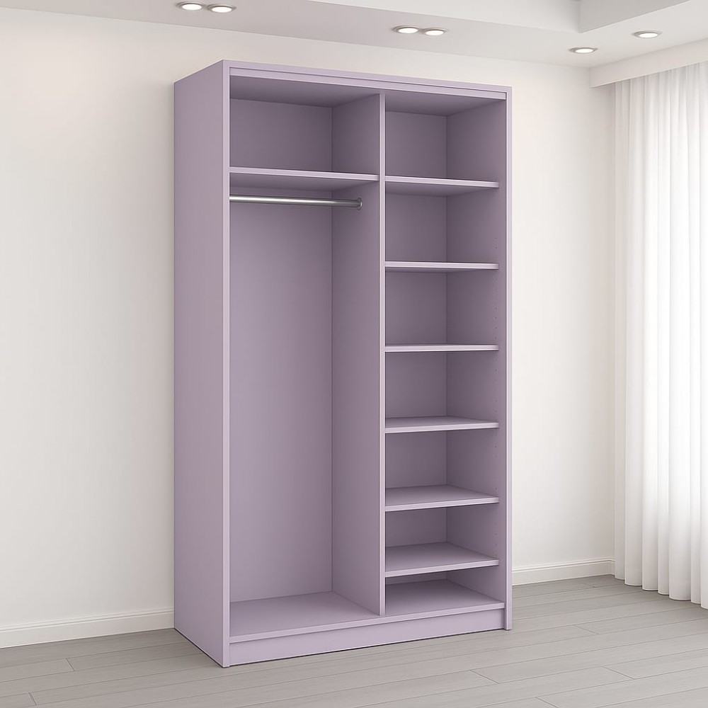 ארון הזזה אורך 110 ס"מ עומק 60 ס"מ גובה 240 ס"מ 2205