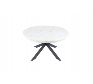 שולחן פינת אוכל עגול נפתח 1.30-2.30 דגם אתונה