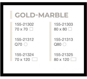 פלטת HPL גולד מארבל