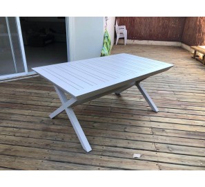 שולחן נפתח לגינה גלעד 100*172