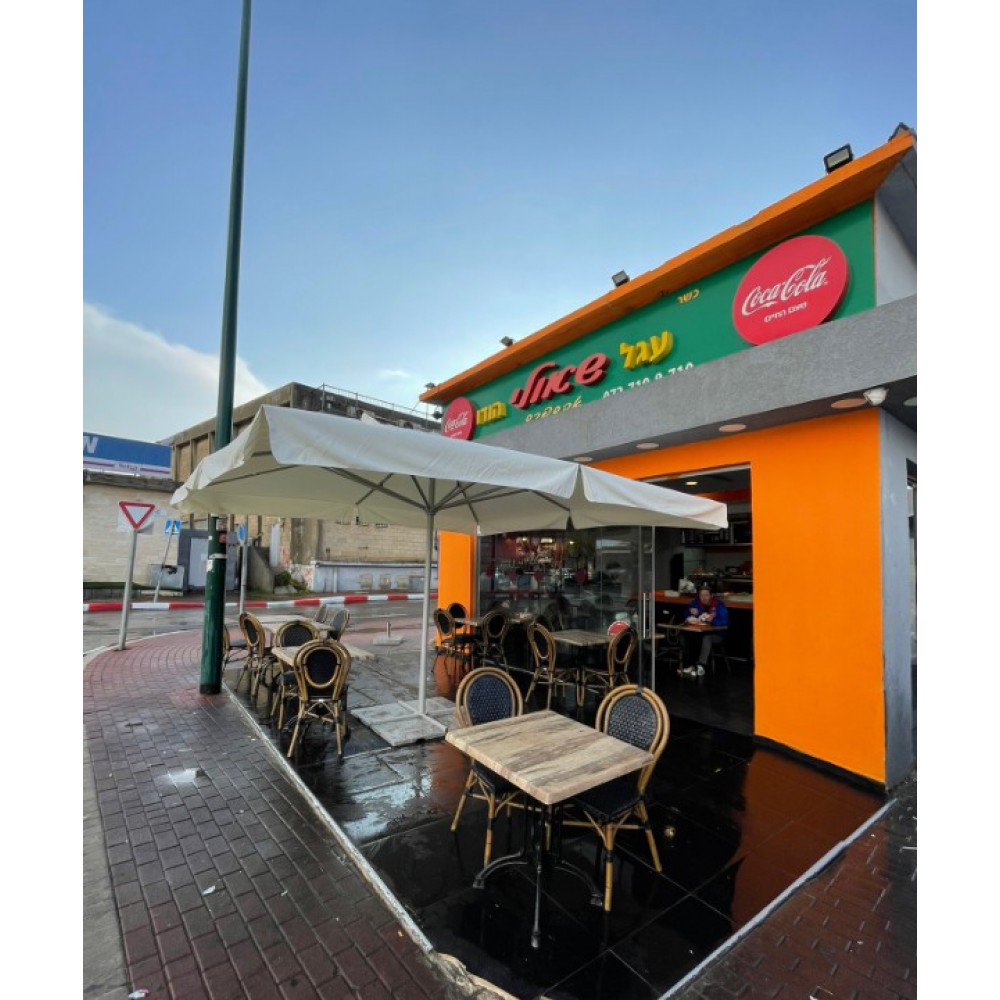 שמשיית אלומניום מקצועית דגם דקל