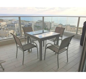 שולחן גן נפתח מאלומיניום שולחן גן נפתח מאלומיניום