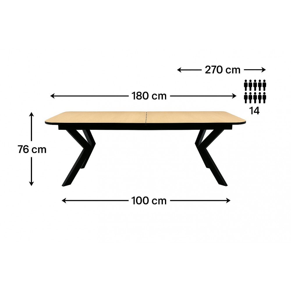 שולחן לפינת אוכל דגם 630