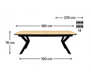 שולחן לפינת אוכל דגם 630