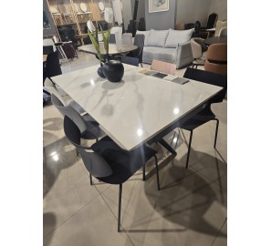 שולחן קרמי דמוי שיש 1.6 נפתח מתצוגה