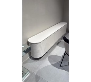 מזנון 2.5 מטר לבן מתצוגה