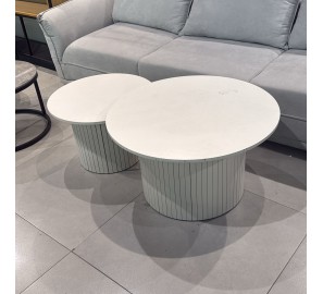 זוג שולחנות לסלון מתצוגה 