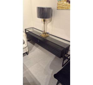 מזנון שחור 2 מטר מתצוגה