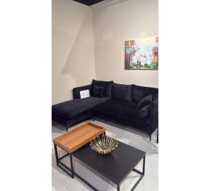 ספה עם שזלונג מתצוגה