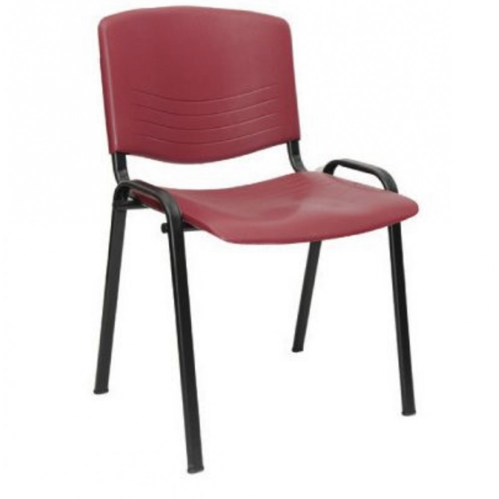 כיסא נערם,לשימושים רבים גב ומושב פלסטיק קשיח ואיכותי עם שילוב רגלי מתכת