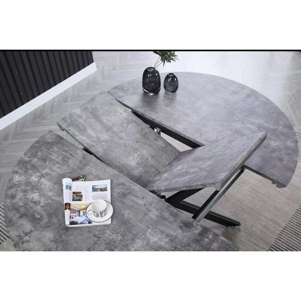 שולחן פינת אוכל עגול דגם קטי