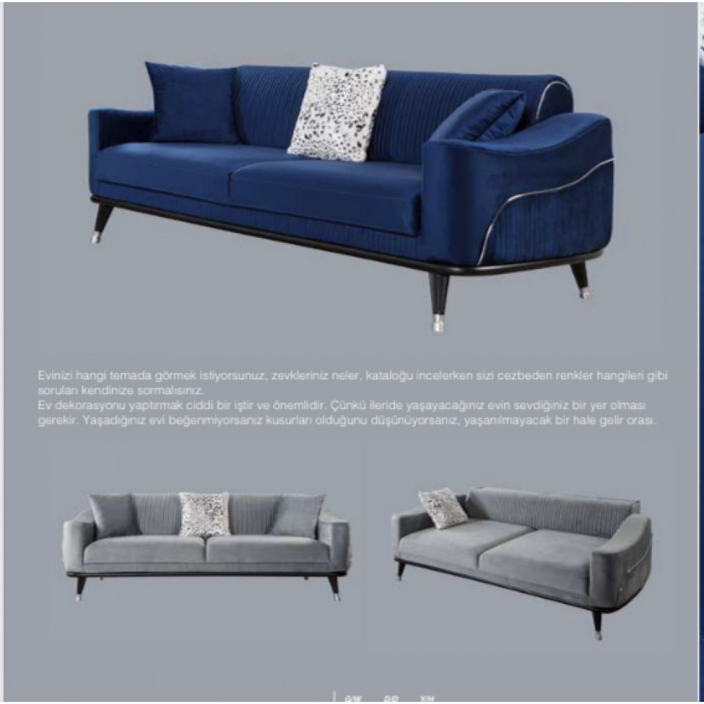 ספה תלת מושבית דגם מור 159053