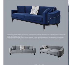 ספה תלת מושבית דגם מור 159053