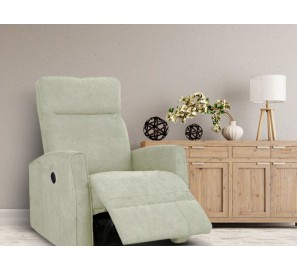 כורסת טלויזיה אורטופדית מבד 