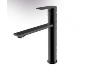 ברז פרח שחור מט